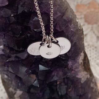All My Love Birthflowers Pendant